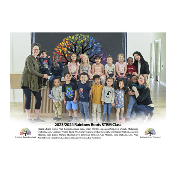 N. School - 5x7 Print - Class Photo - 